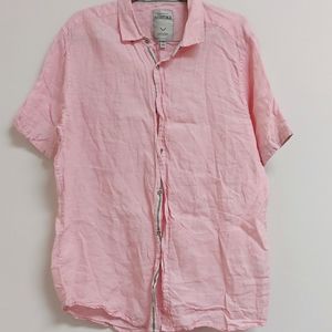 Heritage Report Collection linen shirt Size XL